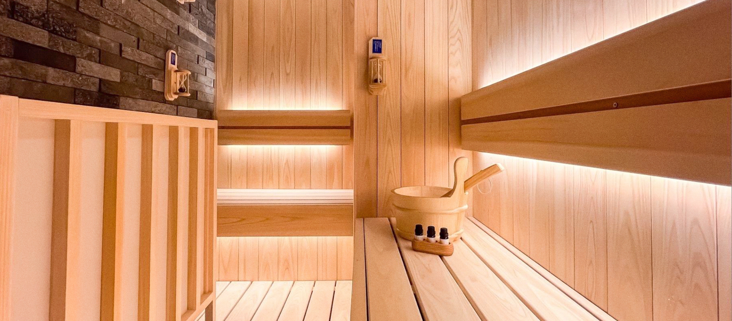 プライベートサウナ 内観