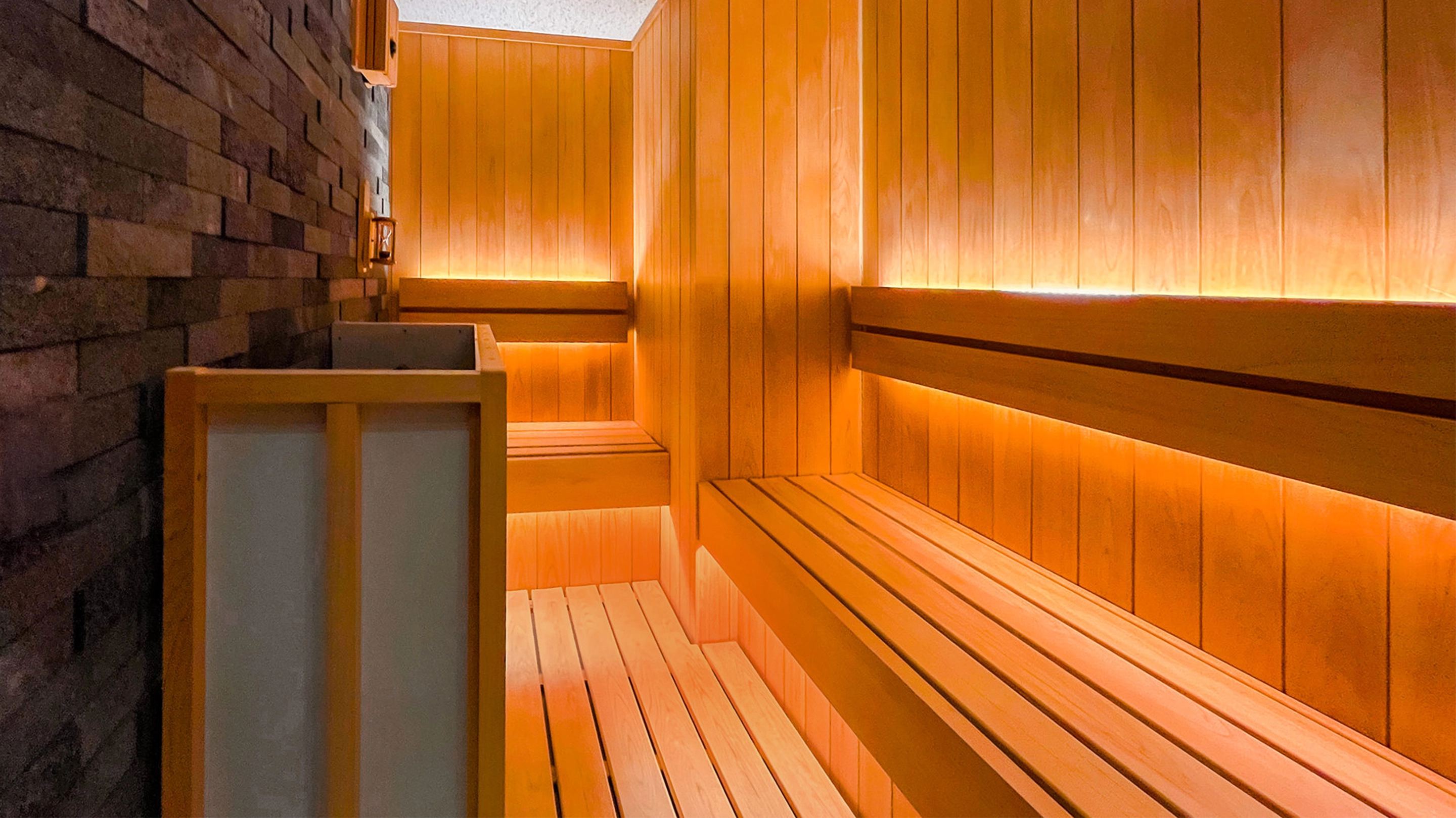 プライベートサウナ内観